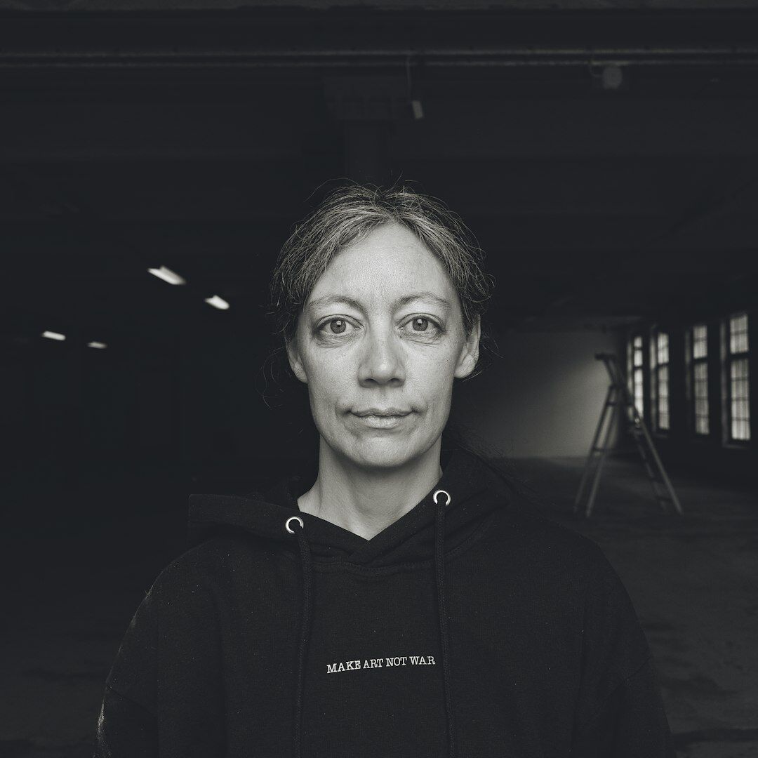 Portrait of a North African European woman in her 30s, technical director instructor