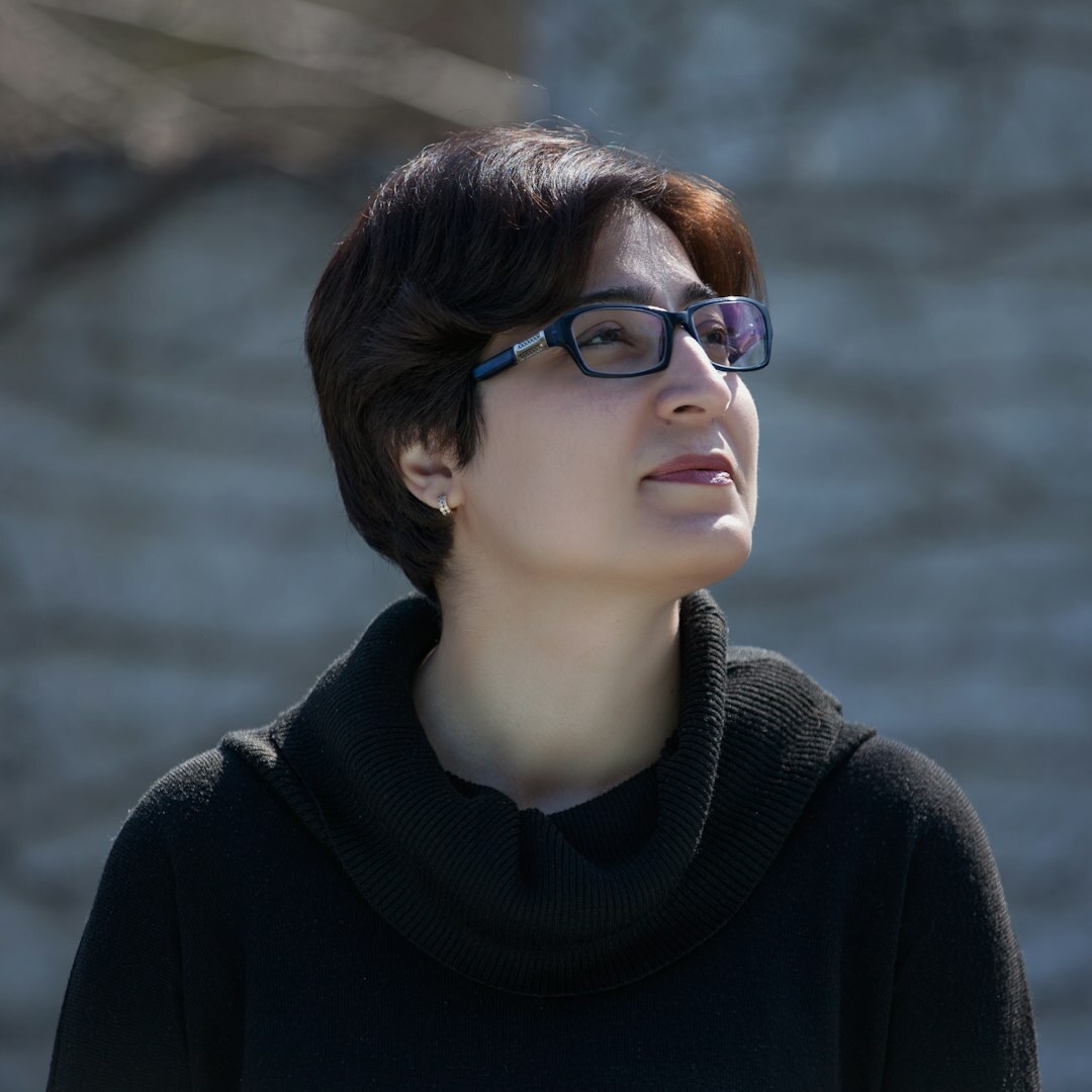 Portrait of a European woman in her 30s, broadcast engineer instructor